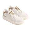 Hugo Boss Gold and White Lace-Up Sneaker-Tassel Children Shoes