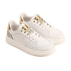 Hugo Boss Gold and White Lace-Up Sneaker-Tassel Children Shoes