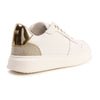 Hugo Boss Gold and White Lace-Up Sneaker-Tassel Children Shoes