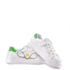 Atlanta Mocassin White Tennis Zipper Sneaker-Tassel Children Shoes