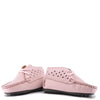 Atlanta Mocassin Pink Heart Baby Bootie-Tassel Children Shoes