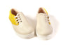 Sonatina Taupe/Lime Side Lace Sneaker-Tassel Children Shoes