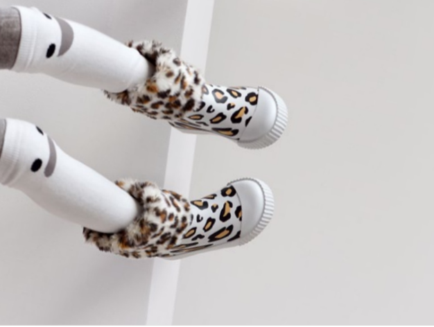 Boxbo Leopard Rainboot-Tassel Children Shoes