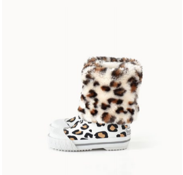 Boxbo Leopard Rainboot-Tassel Children Shoes