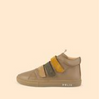 Dulis Sand Velcro Hi Top Sneaker-Tassel Children Shoes