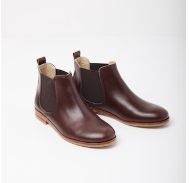 Bonpoint Cacao Patty Bootie-Tassel Children Shoes