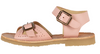 Young Soles Nude Pink Sandal-Tassel Children Shoes