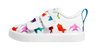 Native Shoes Monaco Canvas Shell White Origami-Tassel Children Shoes