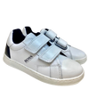 Hugo Boss White and Black Double Velcro Sneaker-Tassel Children Shoes