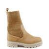Papanatas Cappuccino Sweater Boot-Tassel Children Shoes