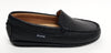 Atlanta Mocassin Black Loafer-Tassel Children Shoes