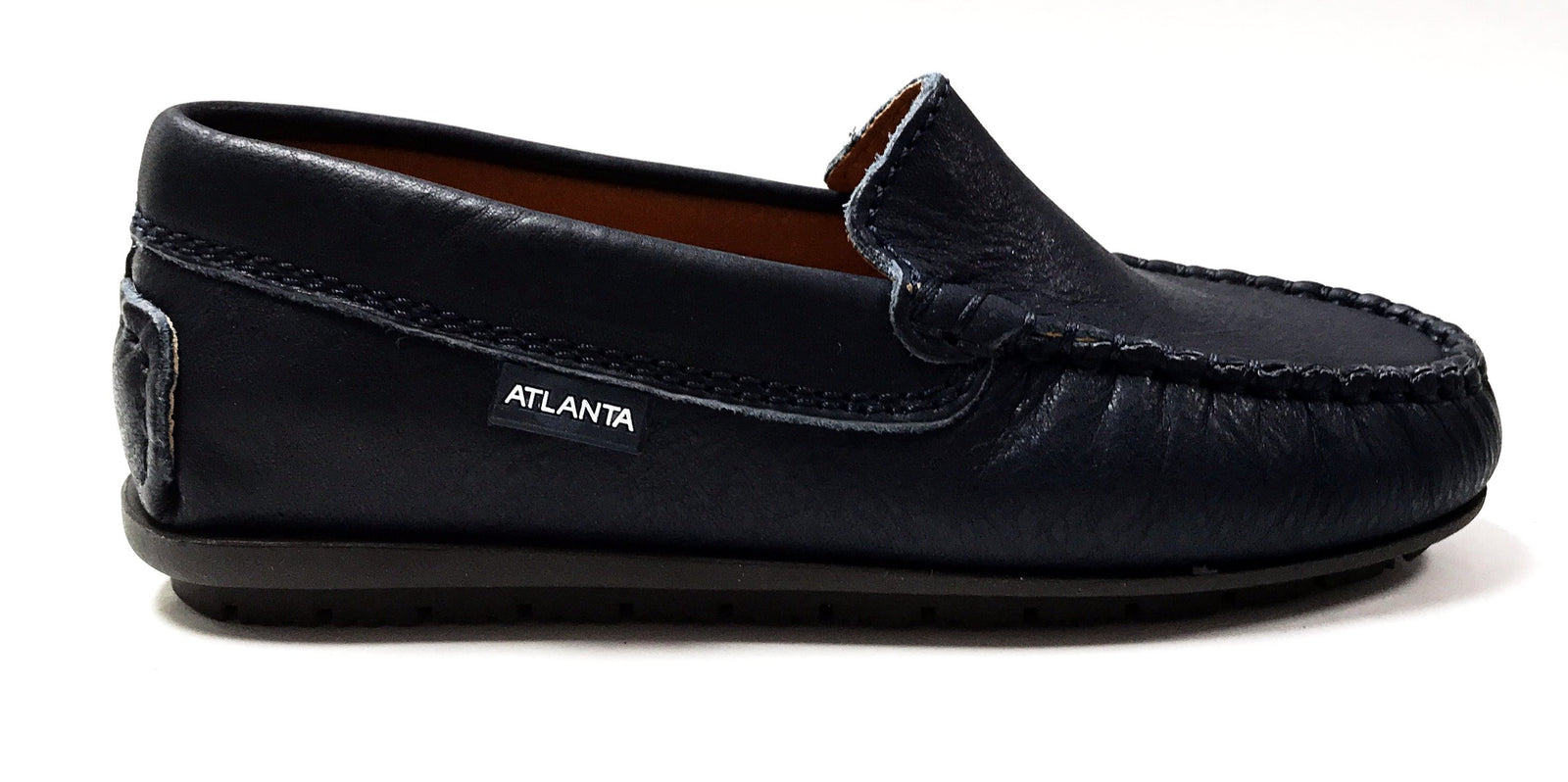 Atlanta Mocassin Navy Loafer-Tassel Children Shoes