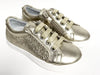 Beberlis Gold Lace Sneaker-Tassel Children Shoes
