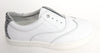 Beberlis White and Silver Glitter Slip-on Sneaker-Tassel Children Shoes
