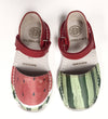 BluBlonc Watermelon Print Sandal-Tassel Children Shoes
