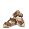 Emel Luggage Cheeta Velcro Sandal-Tassel Children Shoes