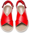 Campers Red Sandal-Tassel Children Shoes