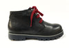 Campers Black Leather Boot with Red Lace-Tassel Children Shoes
