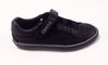 Campers Black Leather Velcro Sneaker-Tassel Children Shoes