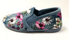 Cienta Washed Denim Velour Slipper-Tassel Children Shoes