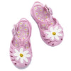 Mini Melissa Purple Daisy Jelly Gladiator Sandal-Tassel Children Shoes
