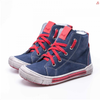 Emel Navy and Red Lace Boot-Tassel Children Shoes