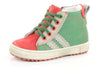 Emel Red/Green Lace Sneaker-Tassel Children Shoes