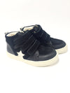 Enfant Black Star Velcro Sneaker-Tassel Children Shoes