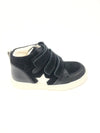 Enfant Black Star Velcro Sneaker-Tassel Children Shoes