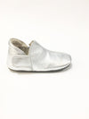 Enfant Silver Velcro Slipper-Tassel Children Shoes