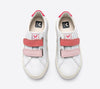 Veja Pink Velcro Sneaker-Tassel Children Shoes