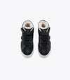 Veja Black Hightop Fur Lined Sneaker-Tassel Children Shoes