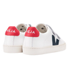 Veja Red, Blue, and White Velcro Sneaker-Tassel Children Shoes
