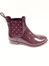 Igor Burgundy Rain Boot-Tassel Children Shoes