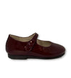 Beberlis Burgundy Patent Mary Jane-Tassel Children Shoes