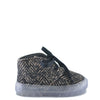 Pepe Taupe High Top Sneaker-Tassel Children Shoes