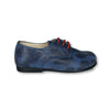 Sonatina Blue Spotted Oxford-Tassel Children Shoes