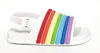 Mini Melissa Rainbow Beach Slide-Tassel Children Shoes