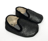 Zeebra Black Metallic (Soft Sole)-Tassel Children Shoes