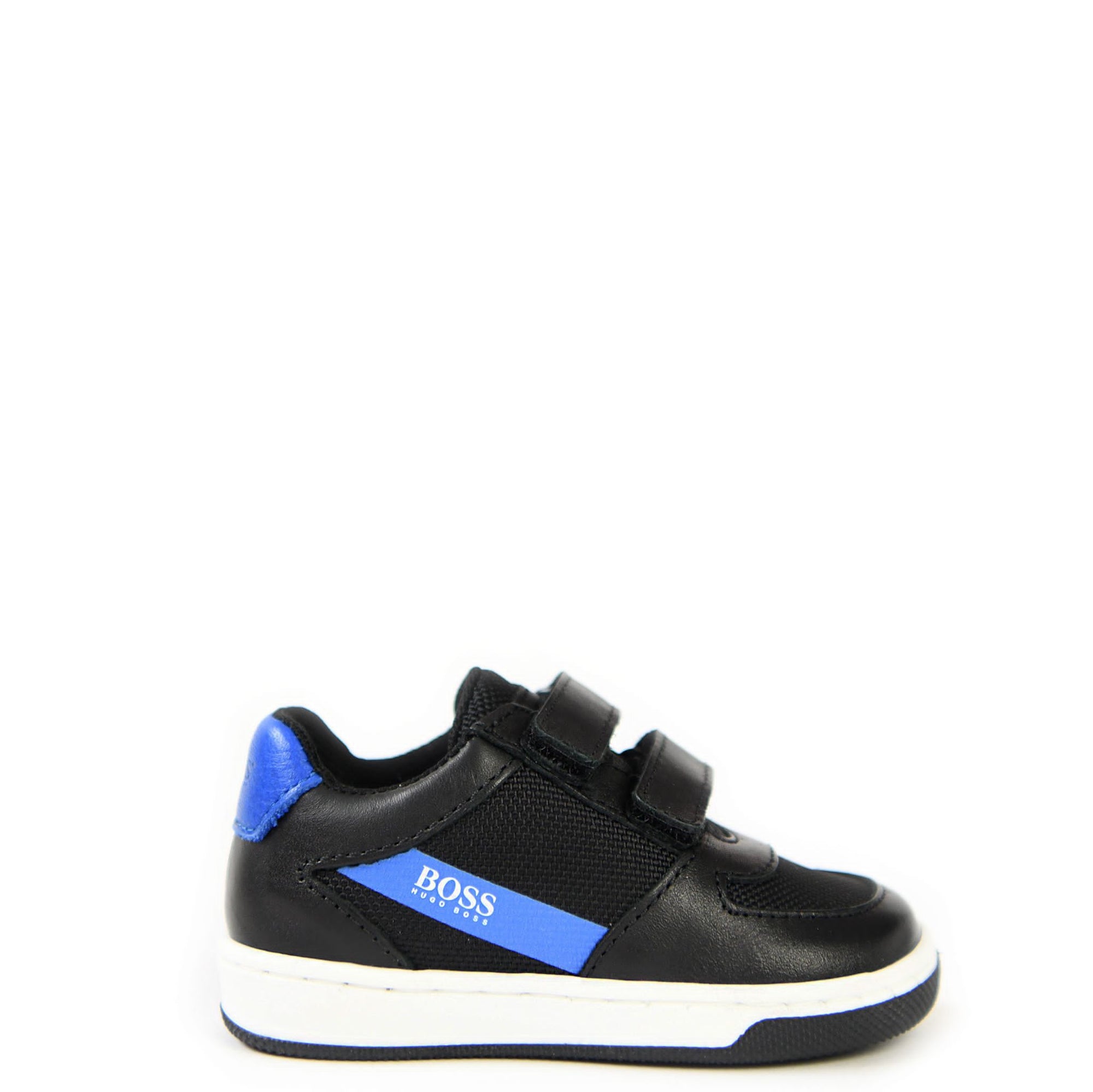 Hugo Boss Black Velcro Sneaker-Tassel Children Shoes