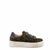 Acebos Green Cheetah Triple Velcro Sneaker-Tassel Children Shoes