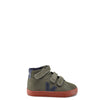 old Veja Hunter Green Suede Hi Top Velcro Sneaker-Tassel Children Shoes