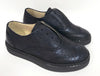 Zapeti Navy Shimmer Slip-on Oxford-Tassel Children Shoes