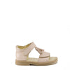Young Soles Nude Pink Tassel Sandal-Tassel Children Shoes