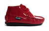 Atlanta Mocassin Red Patent Bootie-Tassel Children Shoes