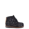 Blublonc Black Spotted Wool Baby Bootie-Tassel Children Shoes