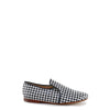 Papanatas Houndstooth Smoking Loafer-Tassel Children Shoes