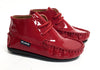 Atlanta Mocassin Red Patent Bootie-Tassel Children Shoes