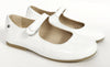 Manuela White Patent Mary Jane-Tassel Children Shoes