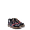 Manuela Navy Patent Scotland Bootie-Tassel Children Shoes